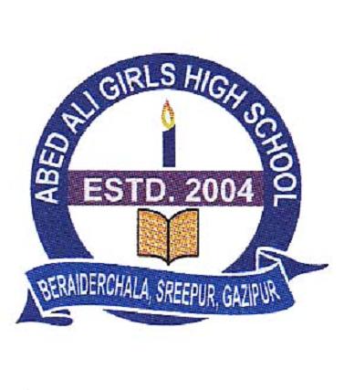 Abed Ali Girls High School, Gazipur logo